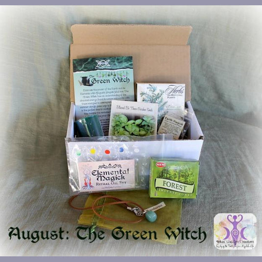 August 2016 Magick Mail Box: The Green Witch