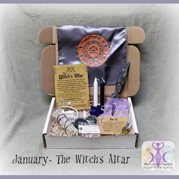 January 2017 Magick Mail Box: The Witch's Altar