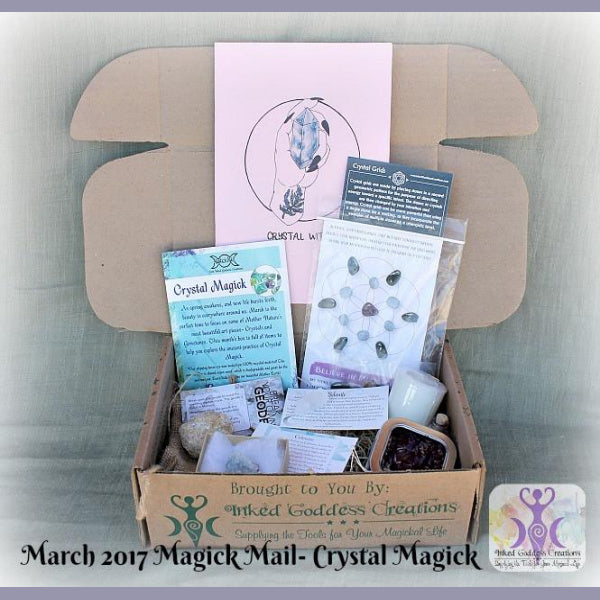 March 2017 Magick Mail Box: Crystal Magick