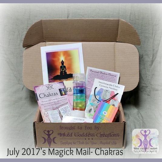 July 2017 Magick Mail Box: Chakras