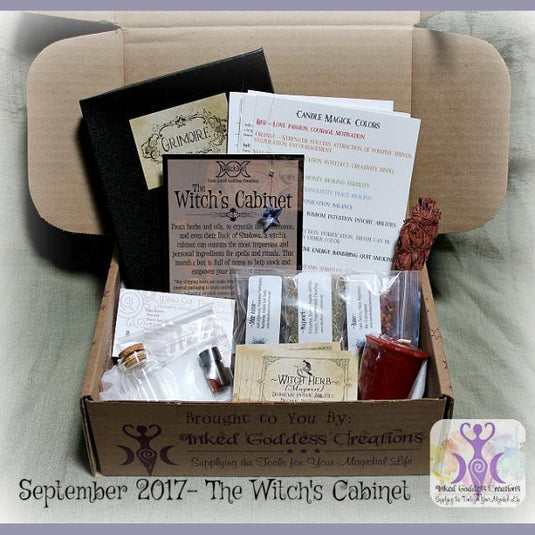 September 2017 Magick Mail Box: The Witch's Cabinet