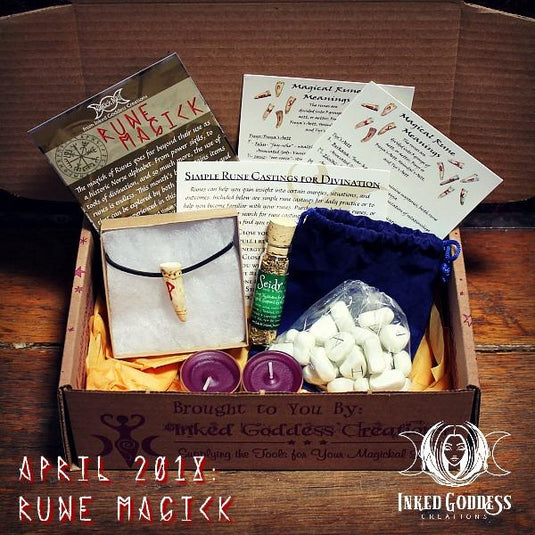 April 2018 Magick Mail Box: Rune Magick