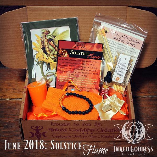 June 2018 Magick Mail Box: Solstice Flame