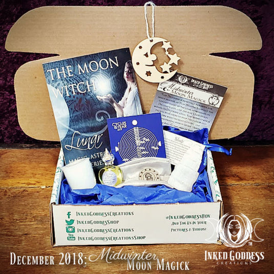 December 2018 Inked Goddess Creations Box: Midwinter Moon Magick