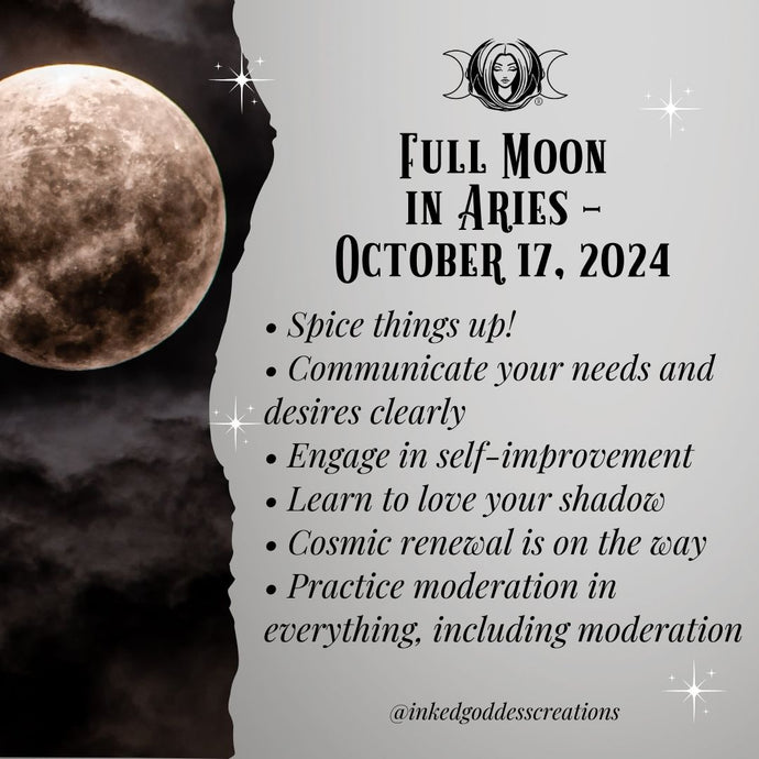 Full Moon in Aries – October 17, 2024