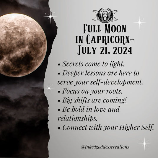 Full Moon in Capricorn – July 21, 2024