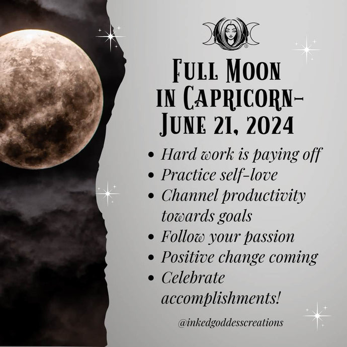 Full Moon in Capricorn - June 21, 2024