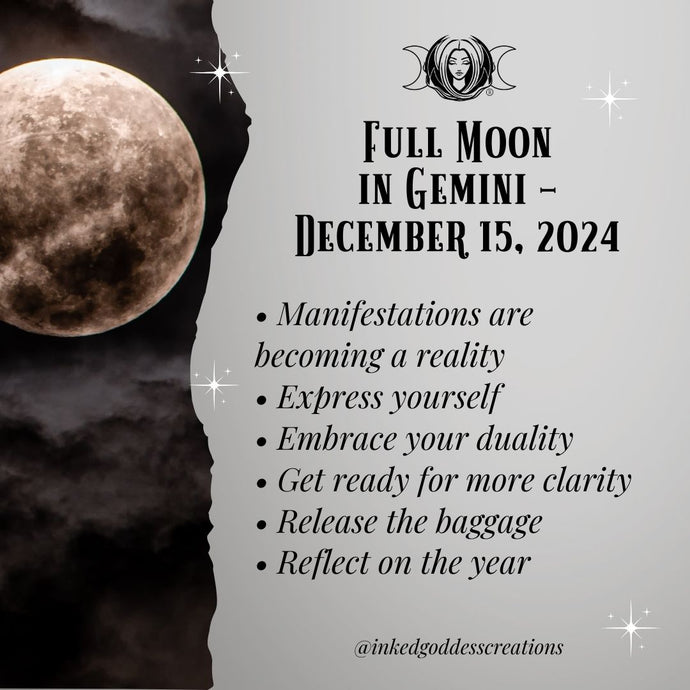 Full Moon in Gemini – December 15, 2024