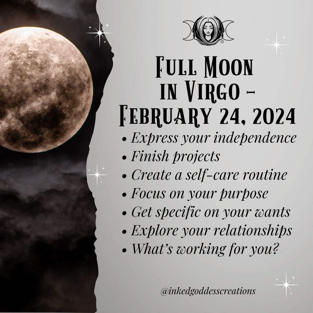 Virgo Full Moon 2024 Ailene Dalenna