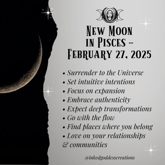 New Moon in Pisces – February 27, 2025