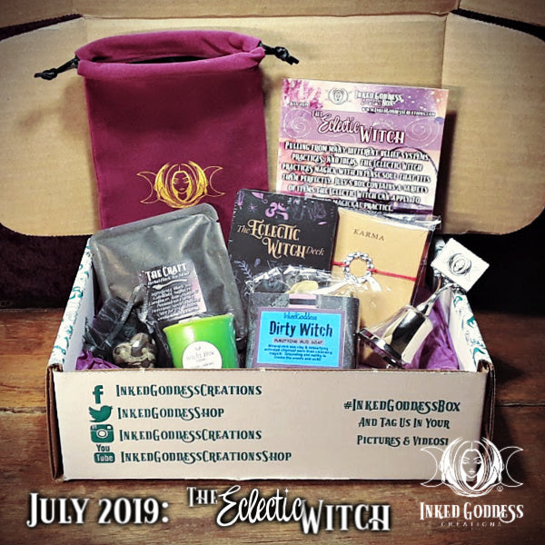 July 2019 Inked Goddess Creations Box: The Eclectic Witch