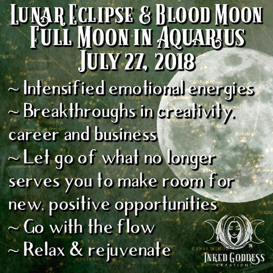 Full Moon in Aquarius- July 27, 2018