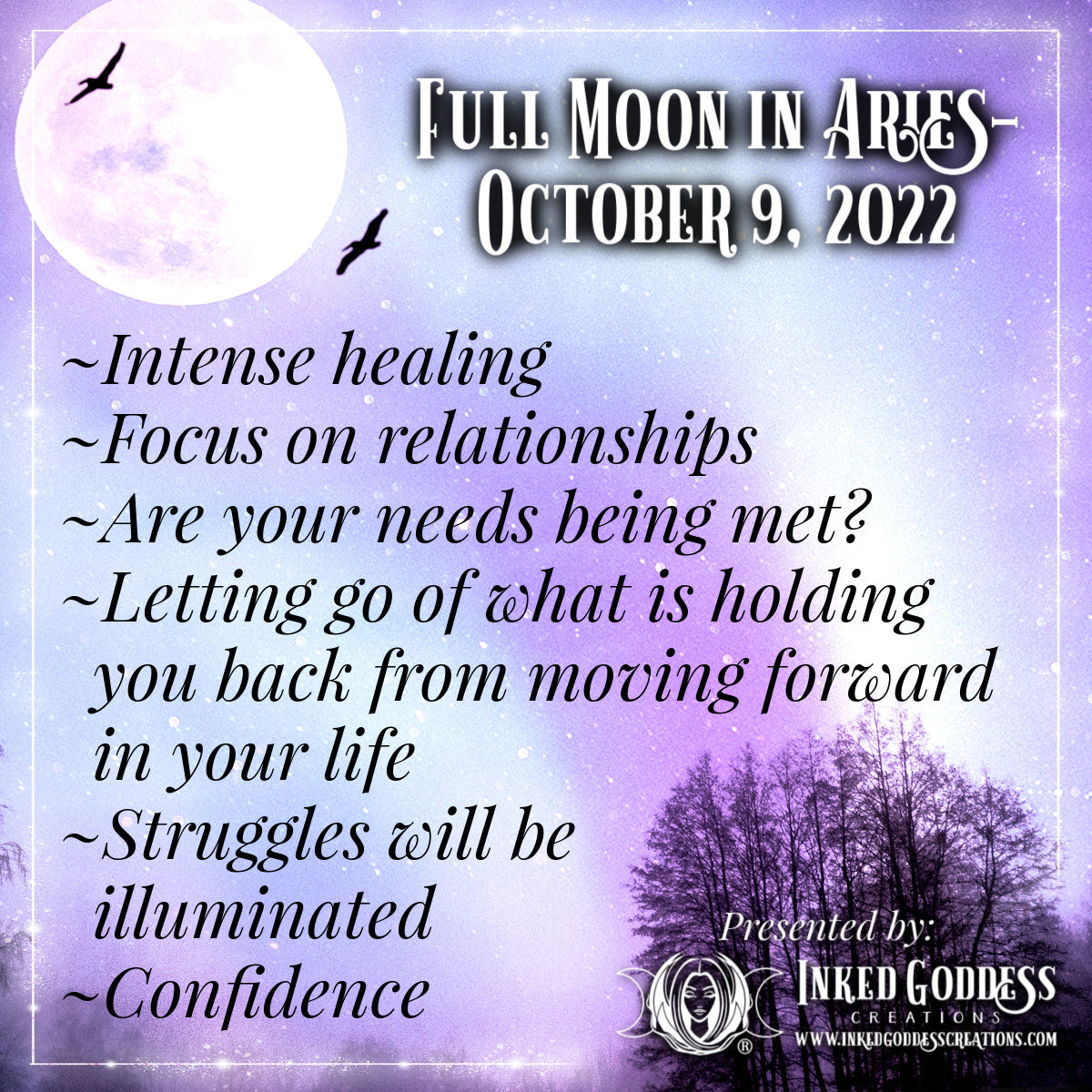 Full Moon in Aries October 9, 2022