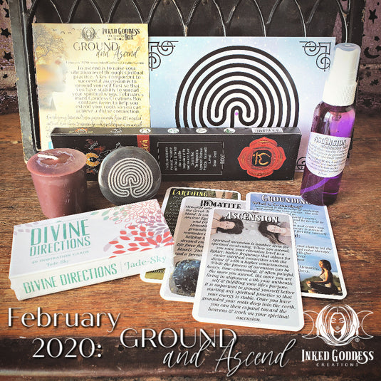 February 2020 Inked Goddess Creations Box: Ground and Ascend