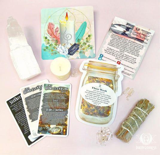 March 2022 Inked Goddess Creations Box: Sacred Home Cleansing