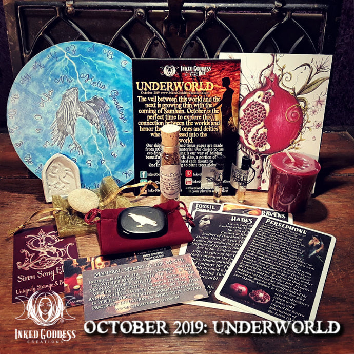 October 2019 Inked Goddess Creations Box: Underworld