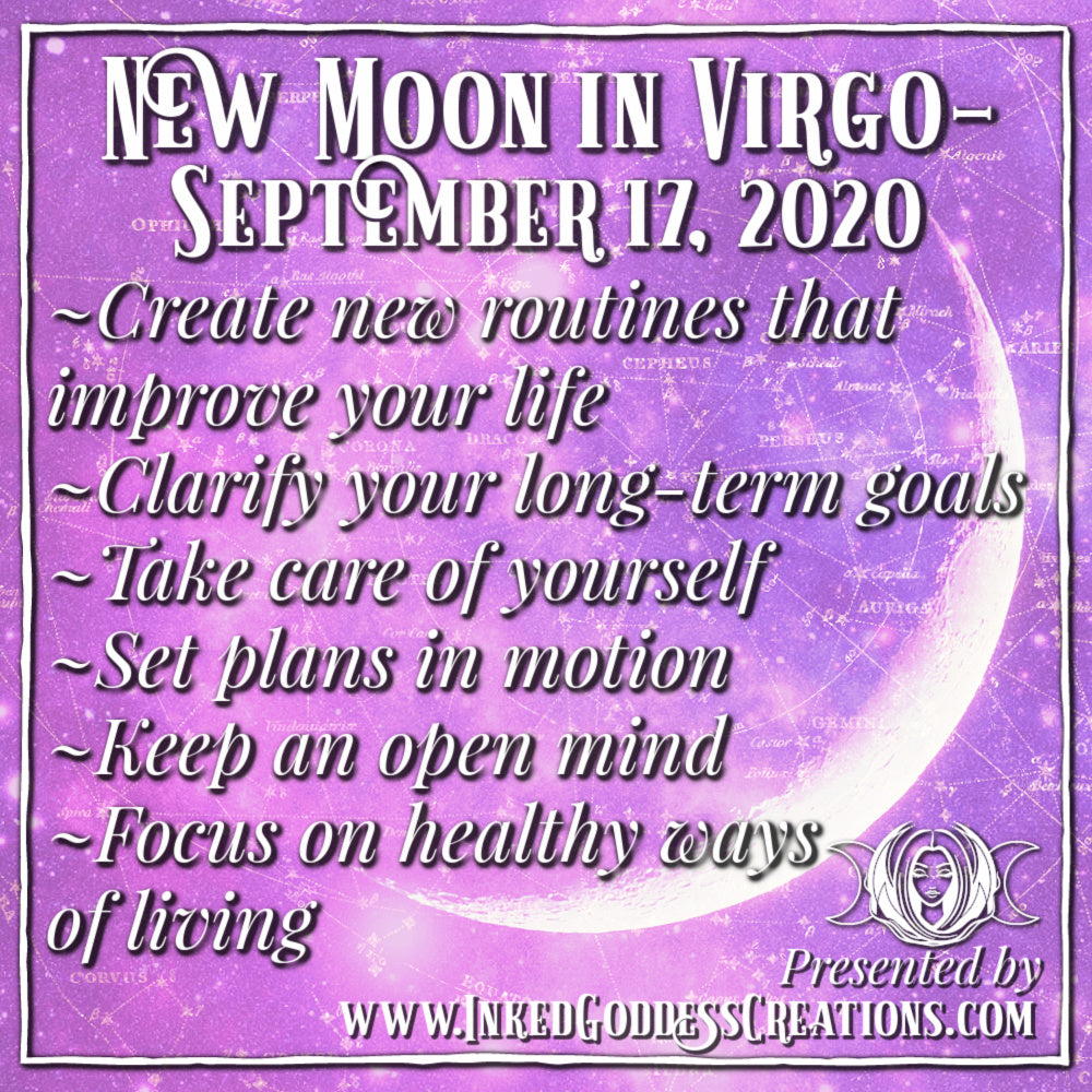 New Moon in Virgo September 17 2020