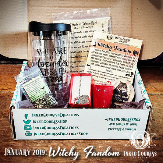 January 2019 Inked Goddess Creations Box: Witchy Fandom