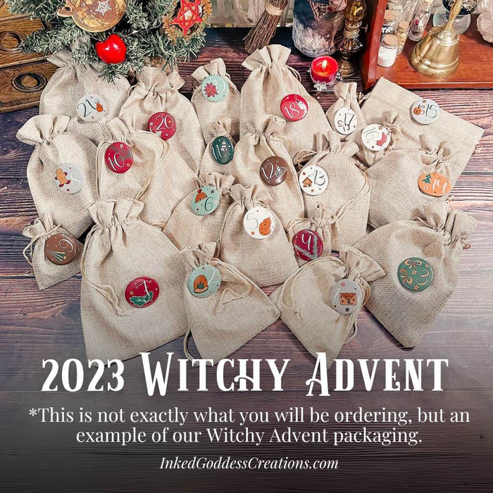 2023 Witchy Advent from Inked Goddess Creations