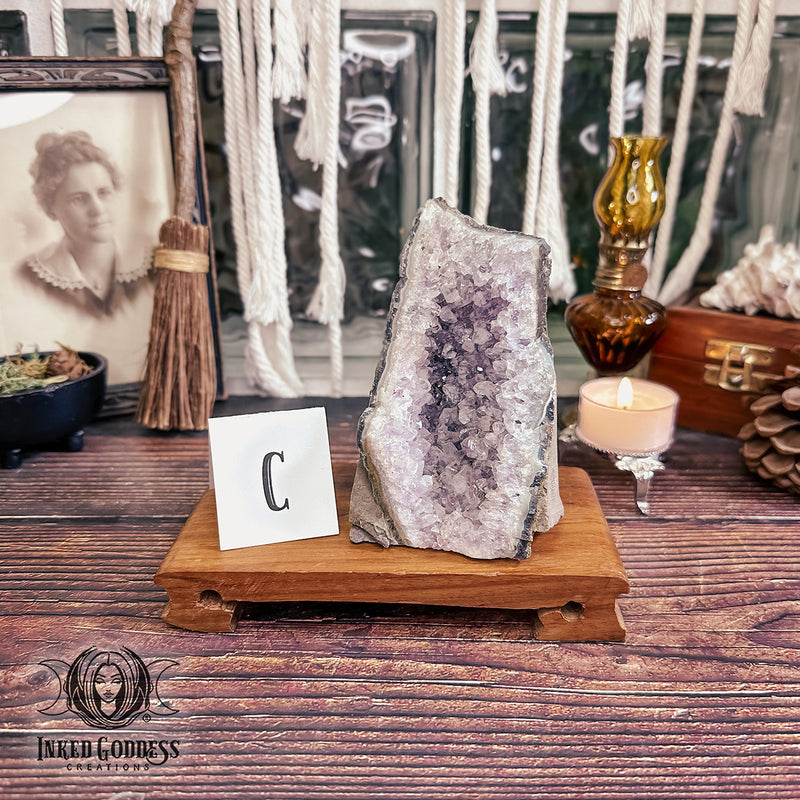 Load image into Gallery viewer, Amethyst Vagina Cave for Divine Feminine Magick
