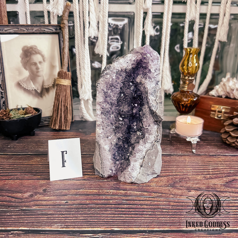 Load image into Gallery viewer, Amethyst Vagina Cave for Divine Feminine Magick
