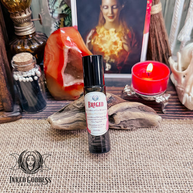 Brigid Goddess Perfume Oil for Fire and Inspiration