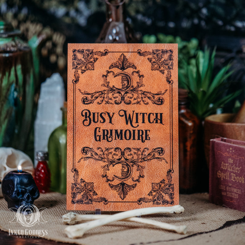 Load image into Gallery viewer, Busy Witch Grimoire for Everyday Magick
