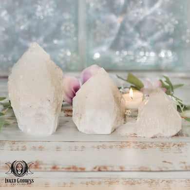 Candle Quartz for Ancient Knowledge