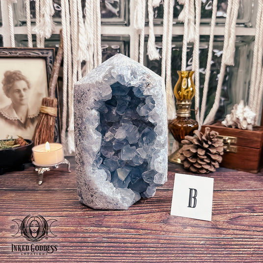 Celestite Tower for Connecting to Angels