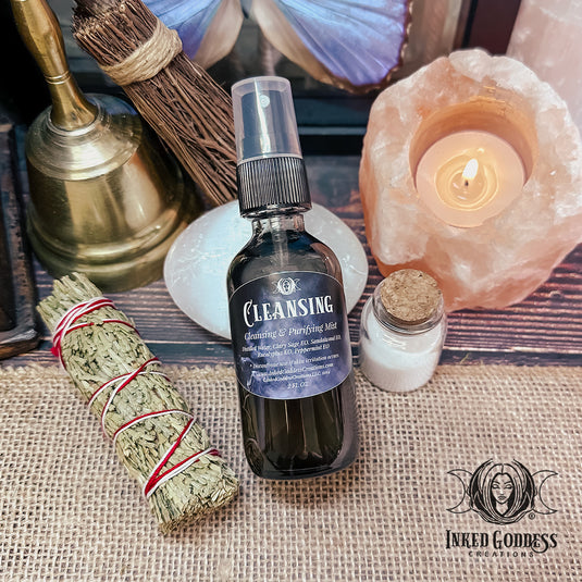 Cleansing Mist for Clearing Negative Energy