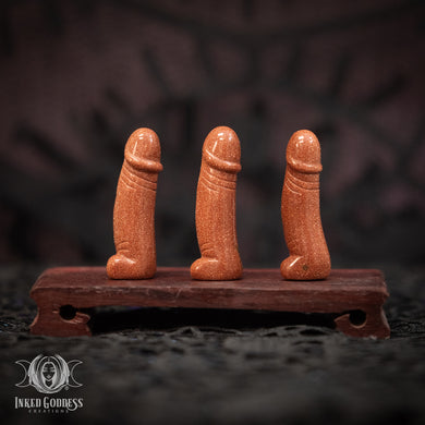 Goldstone Phallus for Vitality