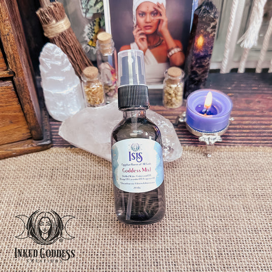 Isis Goddess Mist for Magick, Healing and Feminine Power