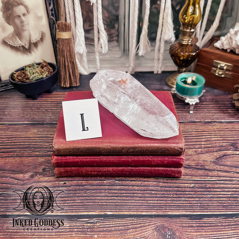 Load image into Gallery viewer, Lemurian Quartz Point for Ancient Magickal Energy
