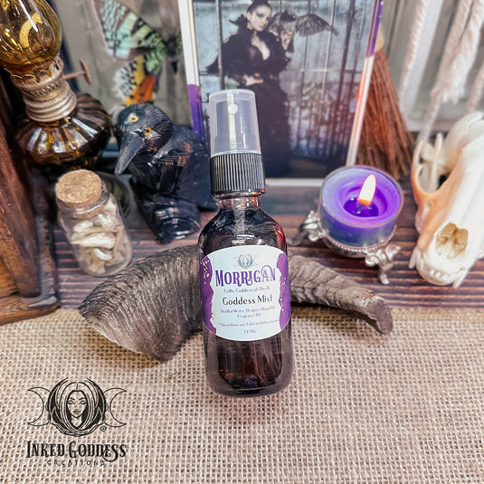 Morrigan Goddess Mist for a Queen of the Night