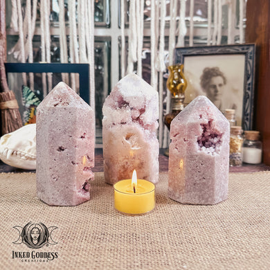 Pink Amethyst Tower for Love & Acceptance