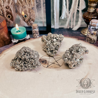 Raw Pyrite for Prosperity