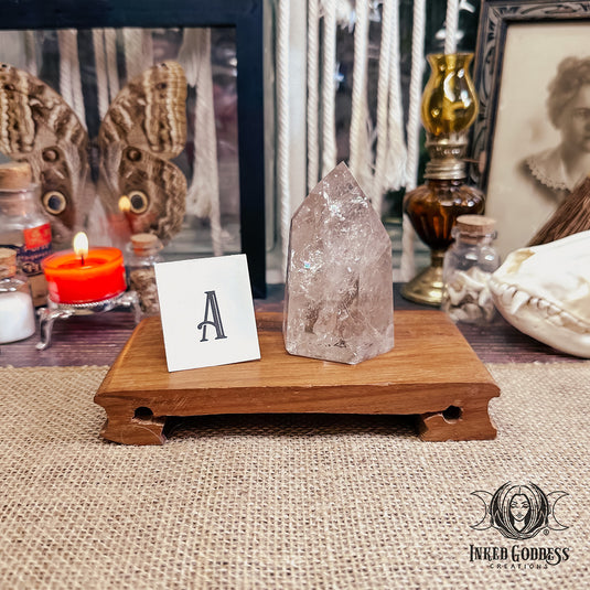 Rutilated Smoky Quartz Tower for High Vibe Changes Ahead