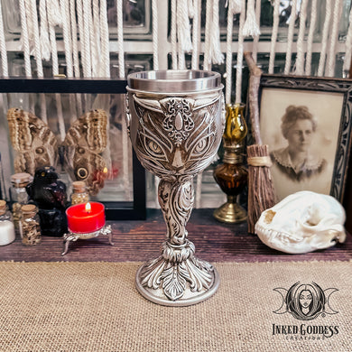 Sacred Cat Goblet for Good Fortune