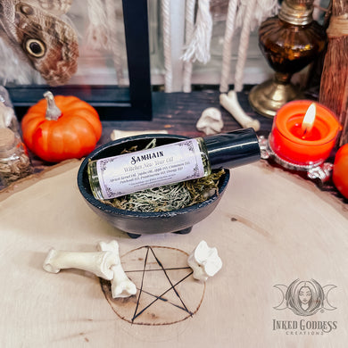 Samhain Witches' New Year Perfume Oil for Autumn Magick