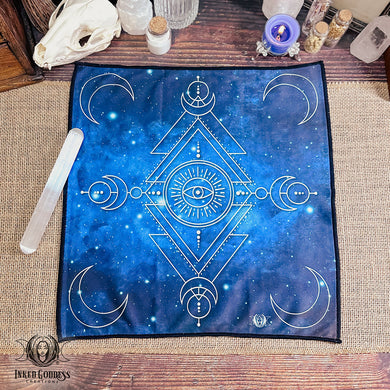 Moon Magick Altar Cloth for Dark Feminine Magick