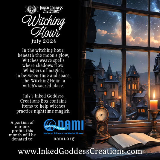 Witching Hour- July 2024 Inked Goddess Creations Box