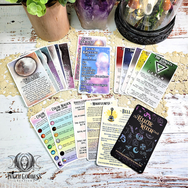 Load image into Gallery viewer, The Eclectic Witch Deck- Original Starter Deck- Inked Goddess Creations
