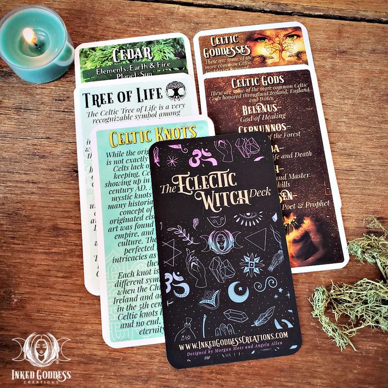 Load image into Gallery viewer, 2020 Edition- Past IGC Box Expansion Packs for the The Eclectic Witch Card Deck- Inked Goddess Creations
