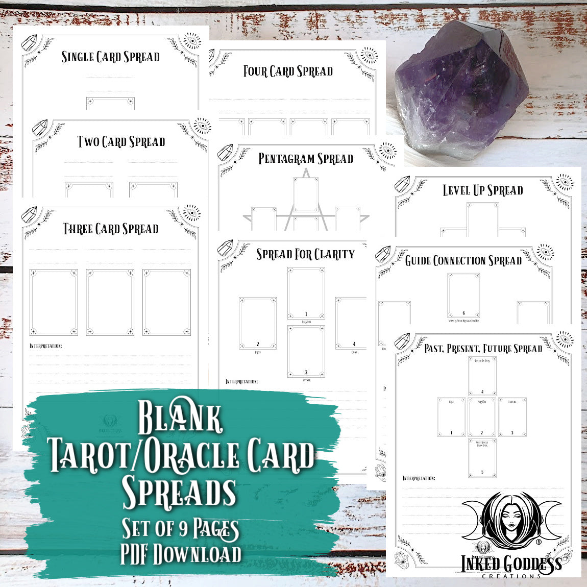 Blank Tarot Cards – Oracle's Apothecary